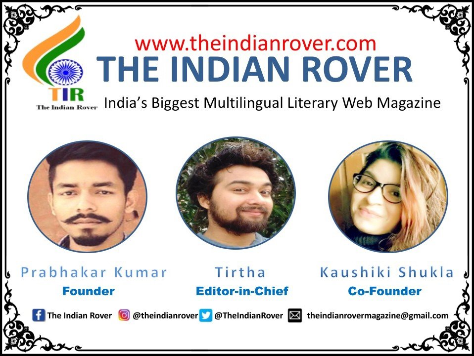 Please welcome our team:

@PiousPrabhakar 
(Founder)

@DharmaSthapana_  
(Co-Founder)

@TirthaForYou (Editor-in-Chief)