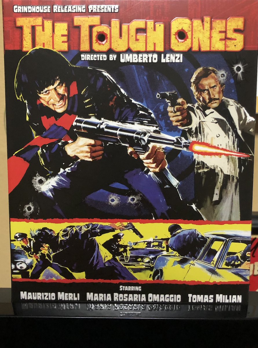 DECEMBER 4: Playing at the Liberty Theater under the alternate title “Brutal Justice” (and on a double-bill with ASSAULT ON PRECINCT 13...foreshadowing?), tonight’s  #Deucember feature is the Lenzi  #poliziottesco THE TOUGH ONES (dir. Umberto Lenzi, 1976)  @GCDB  @GrindhouseFilm