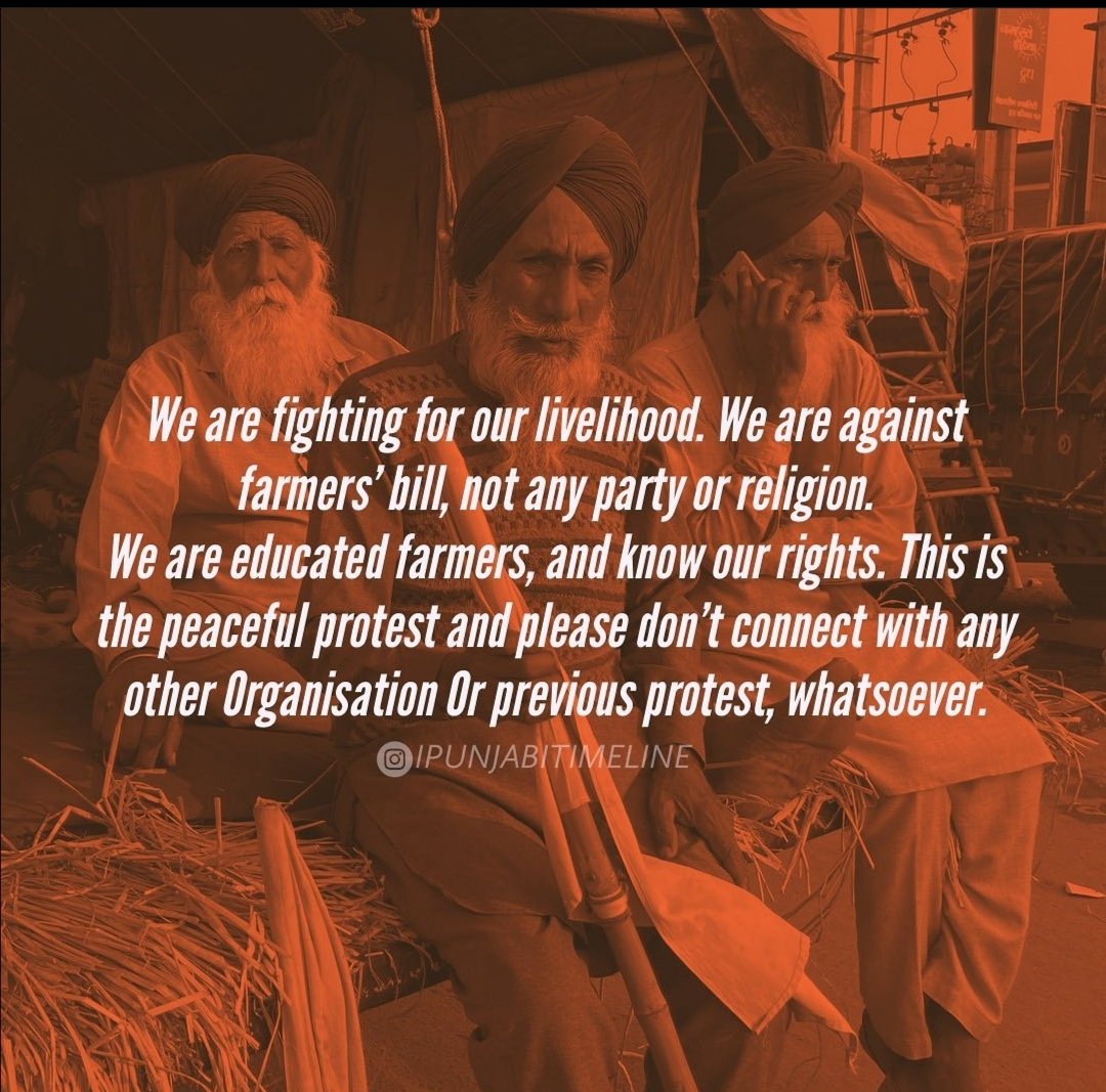 Harpreet__Flora's tweet photo. #i_support_farmers
#FarmersProtest2020 https://t.co/TL54Kss2Sg
