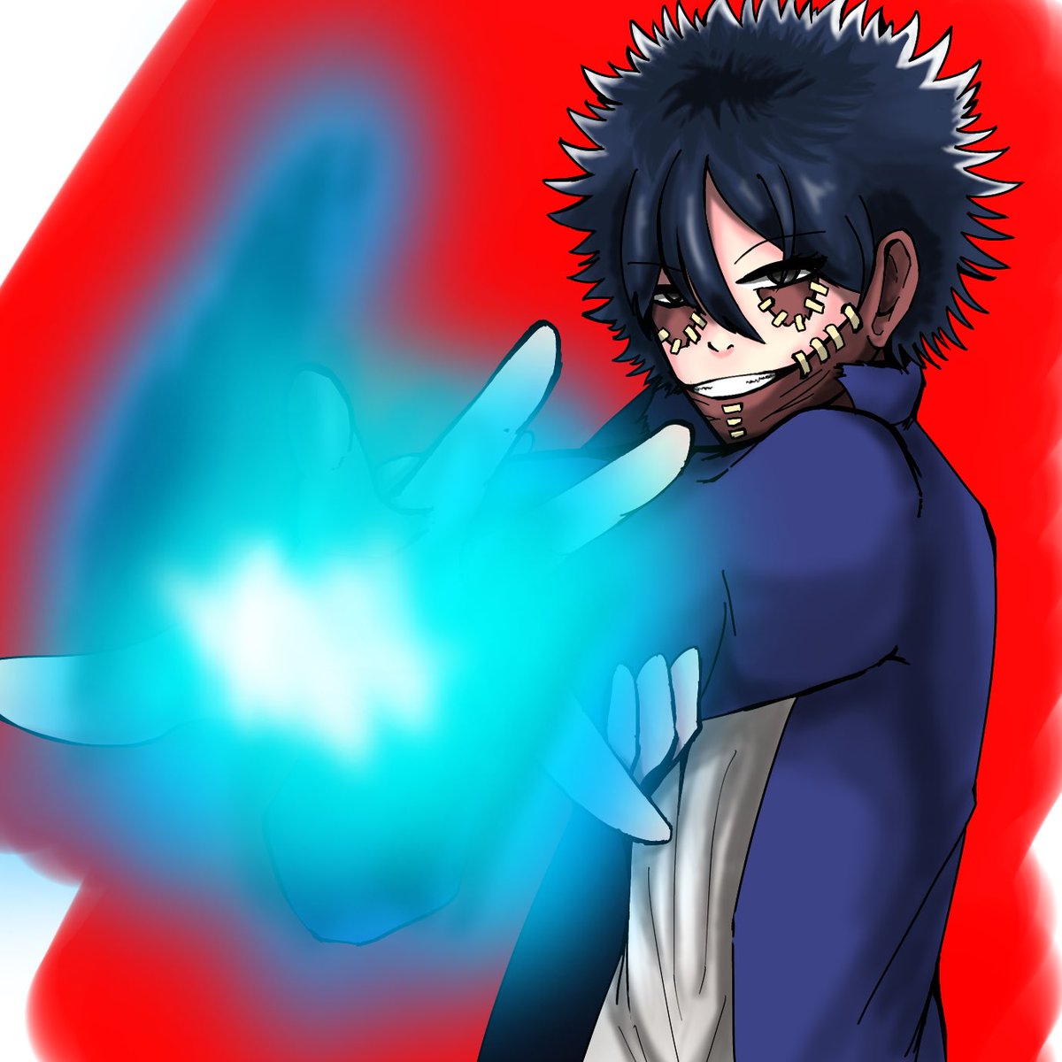 Tm2 5 イラスト イラスト好きな人と繋がりたい 絵描きさんと繋がりたい 僕のヒーローアカデミア ヒロアカ 荼毘 心配が先に立ったか イレイザーヘッド