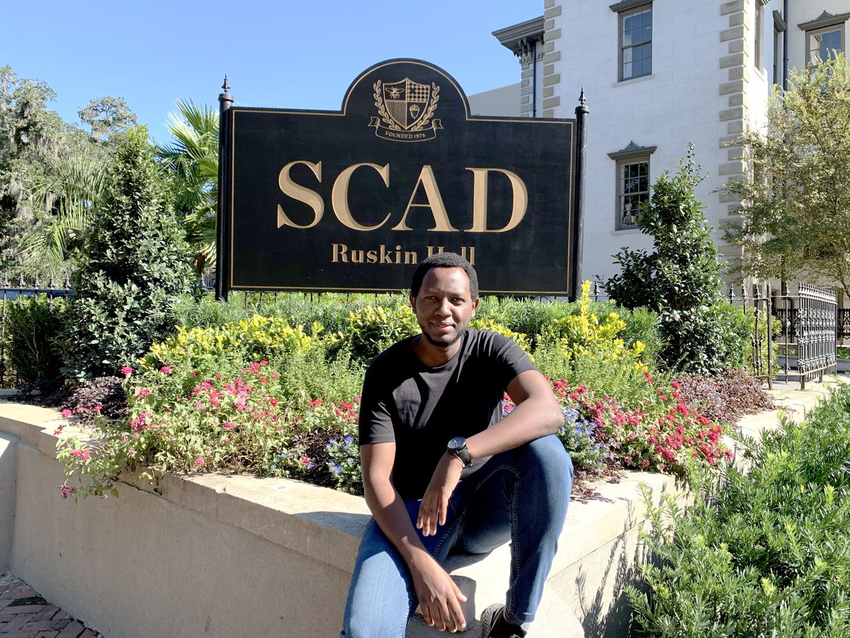 OSolver's tweet photo. I'm humbled and grateful to be a @SCADdotedu alumnus. Thank you @FulbrightPrgrm for making my dream come true. #Rwanda https://t.co/UoqWAbk6AY