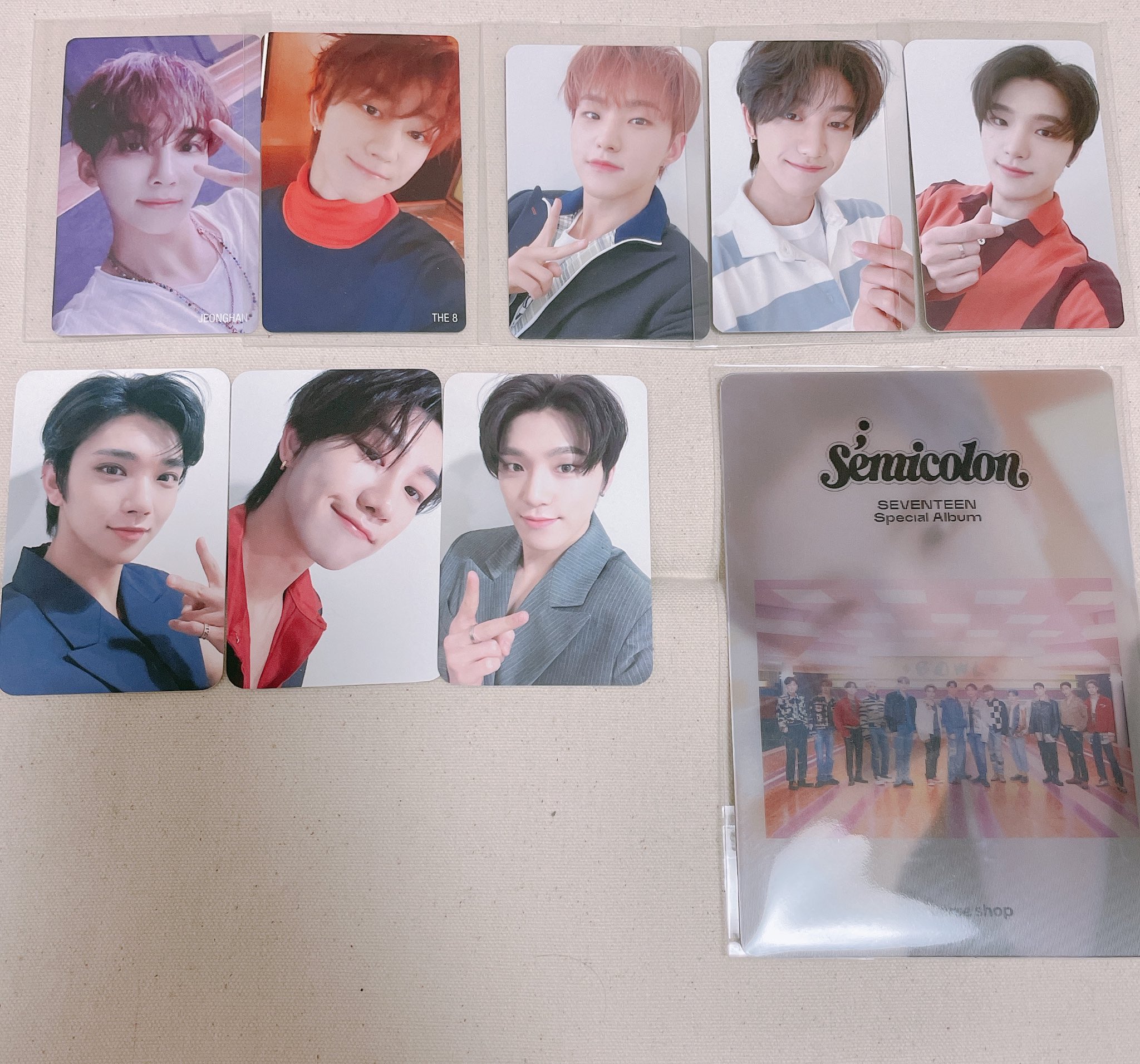 seventeen セブチ セミコロン ビートロード 特典 トレカ オ