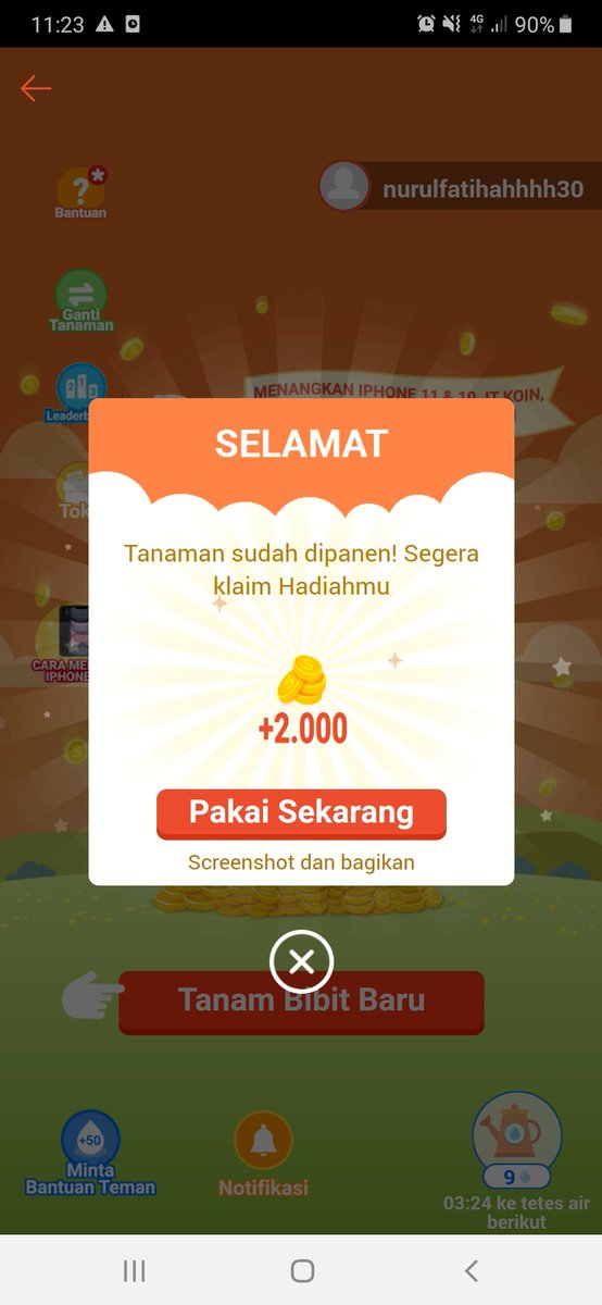 fatihahnrl's tweet photo. 5/12/2020 @ShopeeID  #SHOPEETANAM1212 https://t.co/4pcvvt1IqO