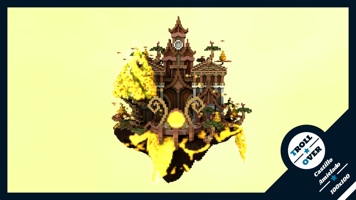TrollOverST's tweet photo. Castillo Amielado | 100x100
Thematic: Fantasy
Builder: @roc_ney64_
Render: ASFdirt
TrollOver Discord: https://t.co/P3rX04Ka2u
Status: Sold to TohiGH
#Minecraft #Minecraftbuilds #minecraft建築コミュ #Minecraft軍事部 #BuildersRefuge #MarketPlaces #TrollOver #BuildersHispanos https://t.co/1Xe3XzzCHx