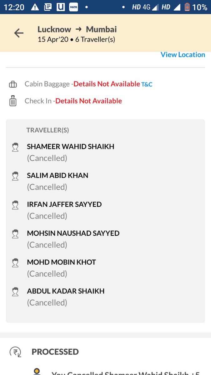 sameerstrung's tweet photo. @makemytripcare #makemytrip #pandamic #payment 
In this pandamic situation we have book air tickets to reach our home on 15 April 2020. Are payment is stuck. Flight attended said that MakeMyTrip will refund you pay. We need refund on urgent 8080479777
#noresponse #MakeMyTrip https://t.co/FYiIAQ70OG