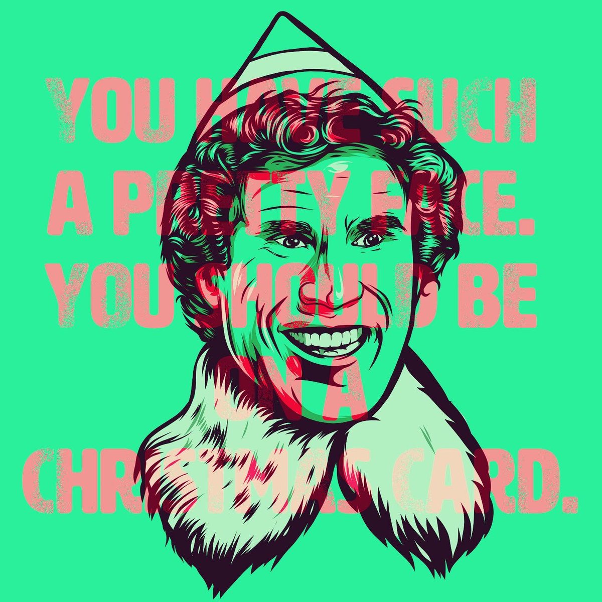PaybackPenguin's tweet photo. You have such a pretty face. You should be on a Christmas card.
.
.
.
@WillFerreII #elf #elfart #christmas #christmasart #dailyart #buddytheelf #buddy #buddyelf #elfart #adobe #adobefresco #fresco #snl #snlart #snlsketch #elfmovie https://t.co/pjMx0jFaiz