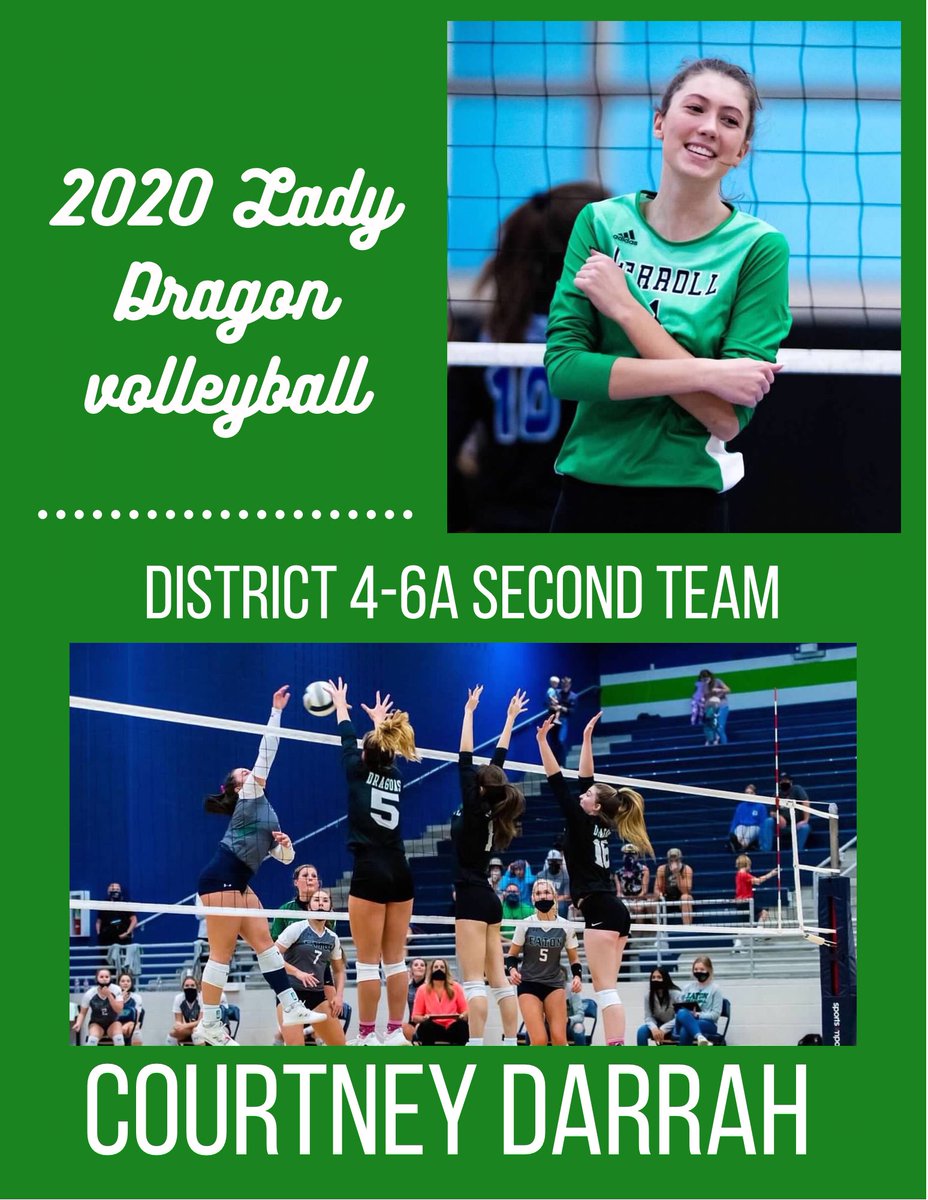Dragon_Vball's tweet photo. Congratulations Kenzie Cutler, Courtney Darrah, and Audrey Kubiak https://t.co/Ok505ogROT