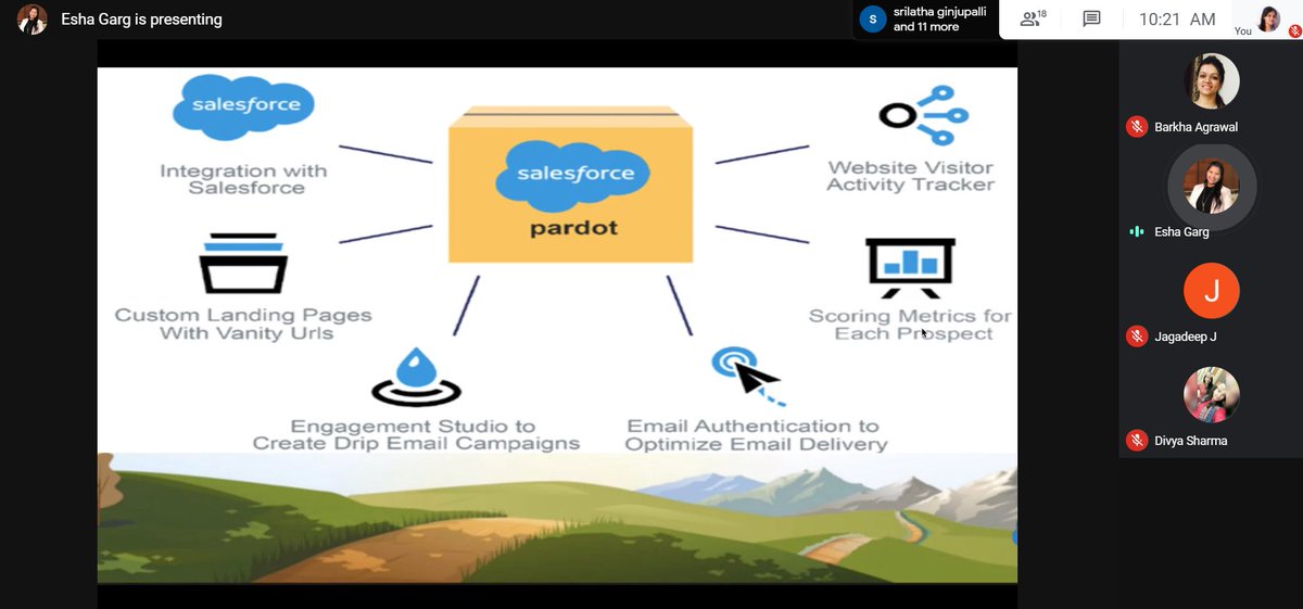 Bilquis Shaikh (@sbilquis27) on Twitter photo Kickin' off Day 1 session:
Ace with Engagement Studio in Pardot with <a href="/TrailblazerEsha/">Esha #MC²</a>
#SFMumbaiWIT <a href="/SFDC_Mumbai_WIT/">SalesforceMumbaiWIT</a> <a href="/SFDC_Mumbai/">Mumbai Salesforce Ohana</a> #SalesforceOhana Kickin' off Day 1 session:
Ace with Engagement Studio in Pardot with <a href="/TrailblazerEsha/">Esha #MC²</a>
#SFMumbaiWIT <a href="/SFDC_Mumbai_WIT/">SalesforceMumbaiWIT</a> <a href="/SFDC_Mumbai/">Mumbai Salesforce Ohana</a> #SalesforceOhana