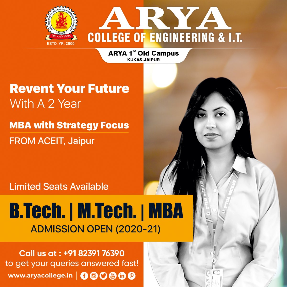 aryacolleges's tweet photo. Fulfill your dream of becoming a management expert with 2 Year MBA Programs in Finance, Marketing, Human Resources &amp; Information Technology at #AryaCollege.
#MBA Admissions Open 2020-21. Apply Now !.  Limited Seats are available.
#mbacourses #mbainmarketing #mbainhr #mbainfinance https://t.co/OW0rKYewdQ