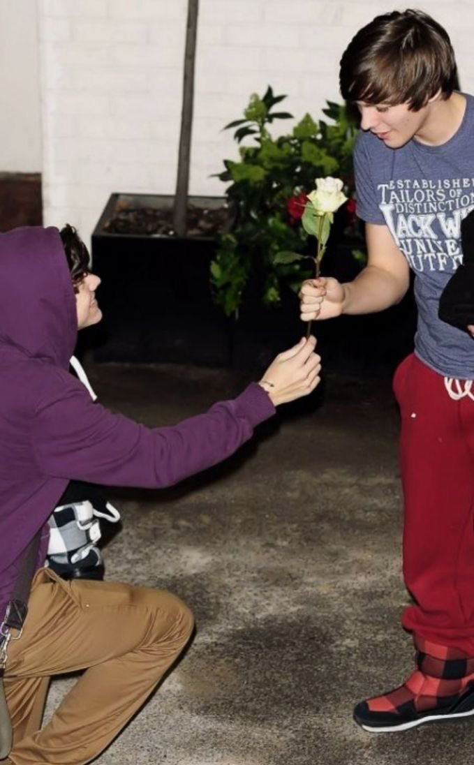 perfect: "and I might never be the one who brings you flowers"