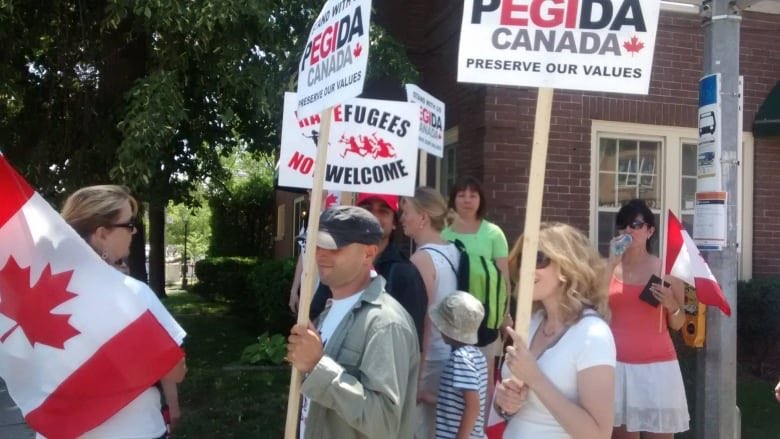 So the national anthem was written by a man who performed minstrel shows and mocked Indigenous people. These days, in addition to its official appearances, the anthem tends to show up in counter-protests against Indigenous mobilizations and movements like Black Lives Matter. (4)