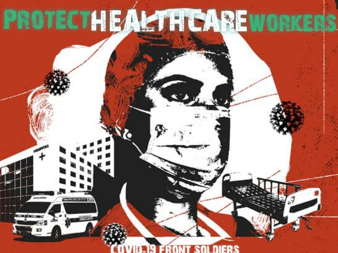 BranchKmpdu's tweet photo. Doctors have been left with no choice but to down their tools. We shall not be martyrs @MOH_Kenya @KenyaGovernors.
#covid19 #protecthealthcareworkers #doctorslivesmatter https://t.co/ZUKFYUv7fP