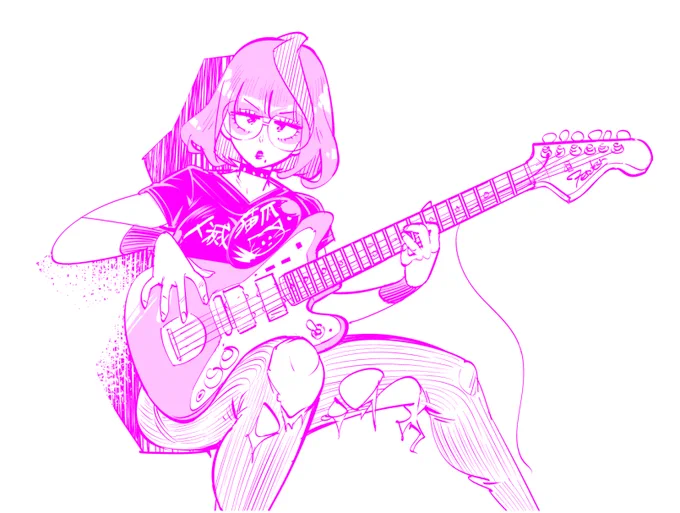 落描き きのうのつづき 