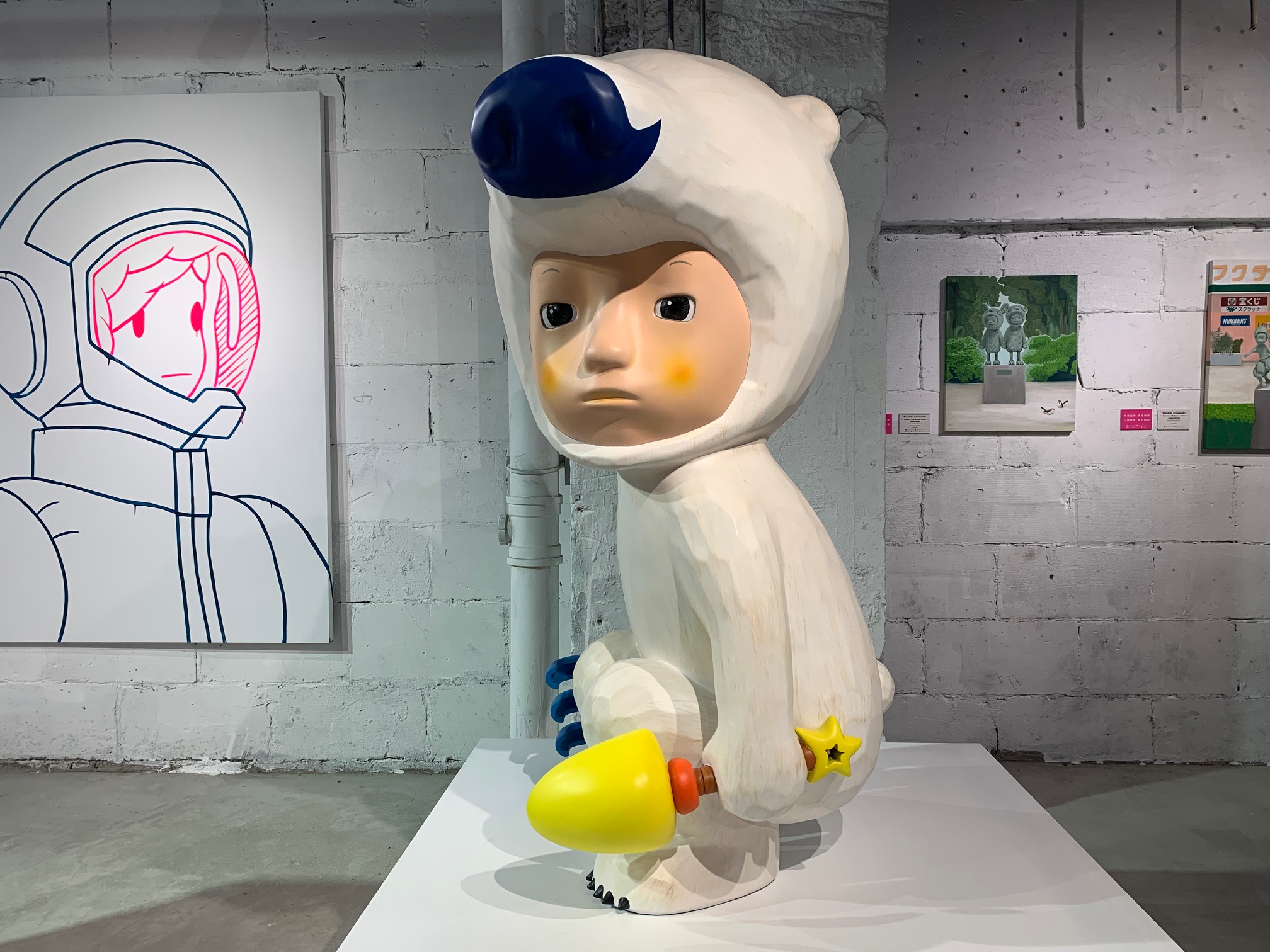 小泉悟　シルクスクリーン作品 Koizumi Satoru 小泉悟「だれかの自画像」シルクスクリーン :: 絵画買取・販売