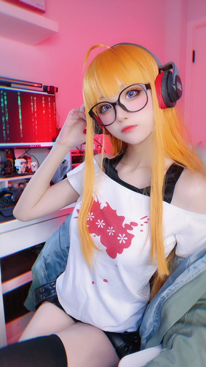 小柔seeu Persona5 佐倉双葉 Cosplay ふたば ちゃんねる