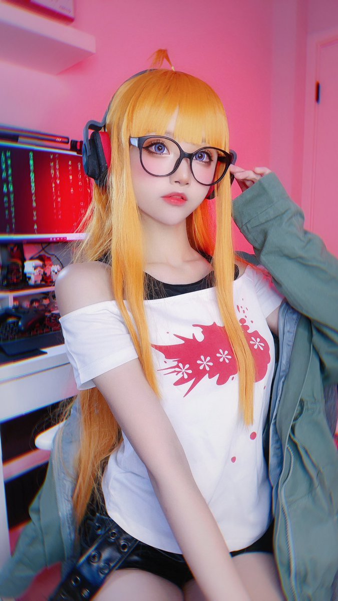 小柔seeu Persona5 佐倉双葉 Cosplay ふたば ちゃんねる