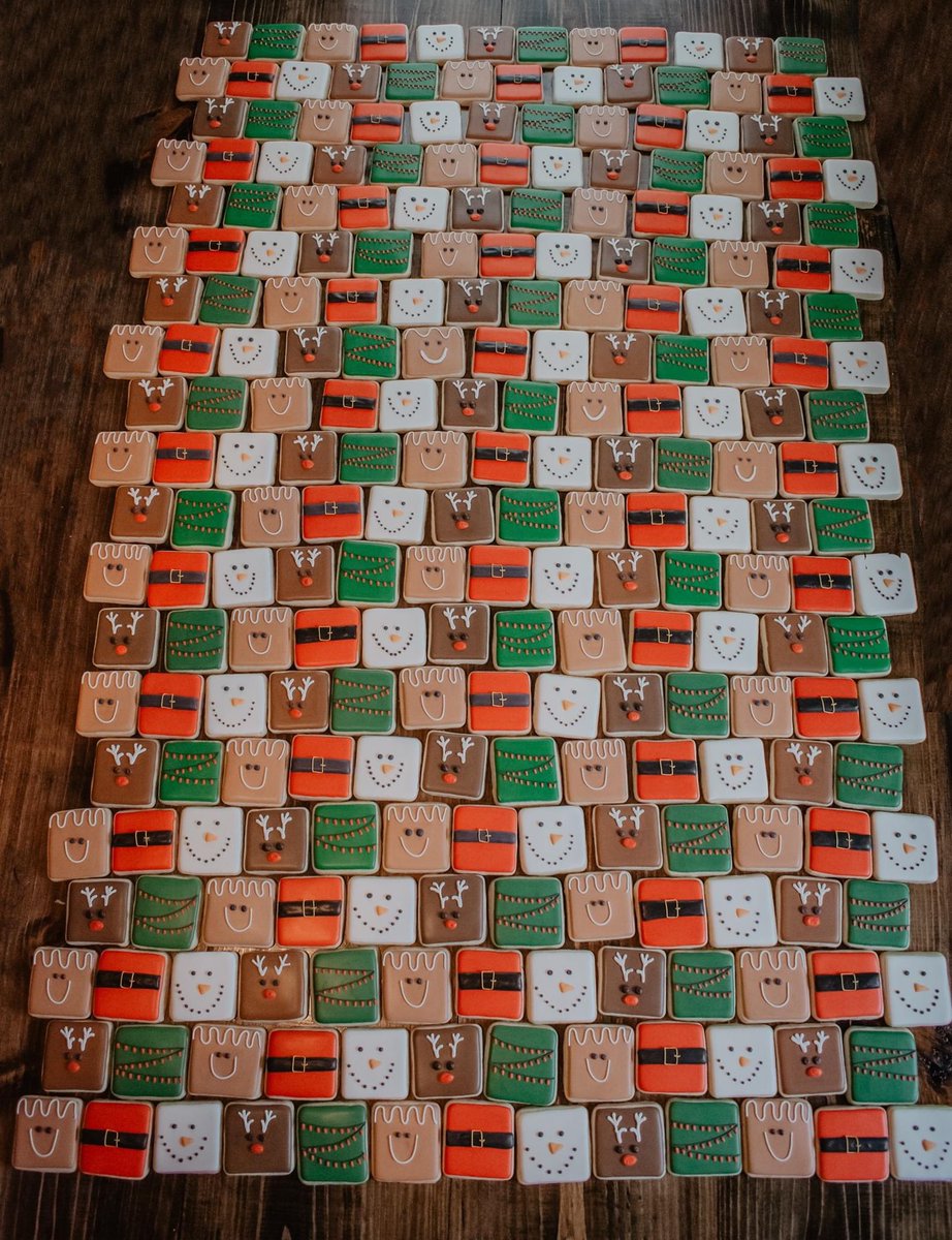 h_lasley's tweet photo. happy #nationalcookieday from me and all 250 of these christmas cookies🍪🎄🎅🏻🦌⛄️🥰 https://t.co/yow3lc1XsR