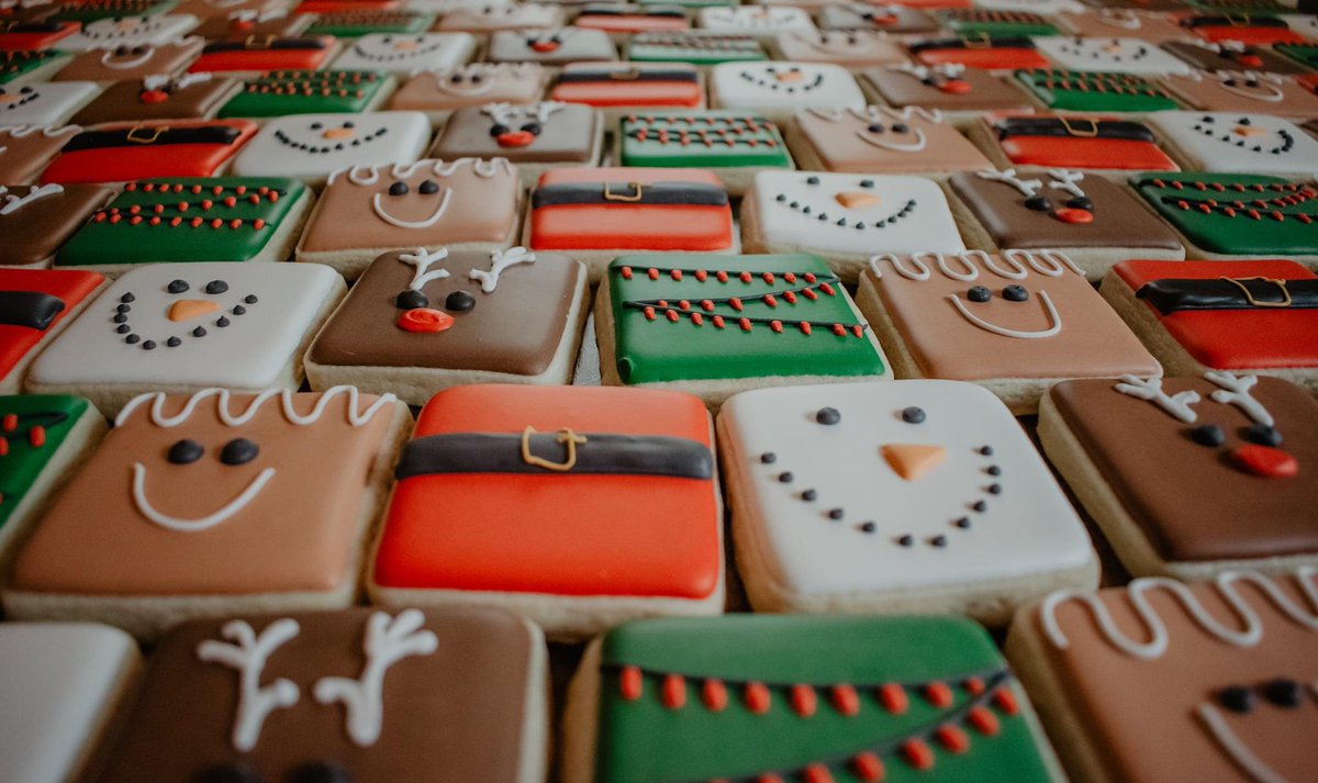 h_lasley's tweet photo. happy #nationalcookieday from me and all 250 of these christmas cookies🍪🎄🎅🏻🦌⛄️🥰 https://t.co/yow3lc1XsR