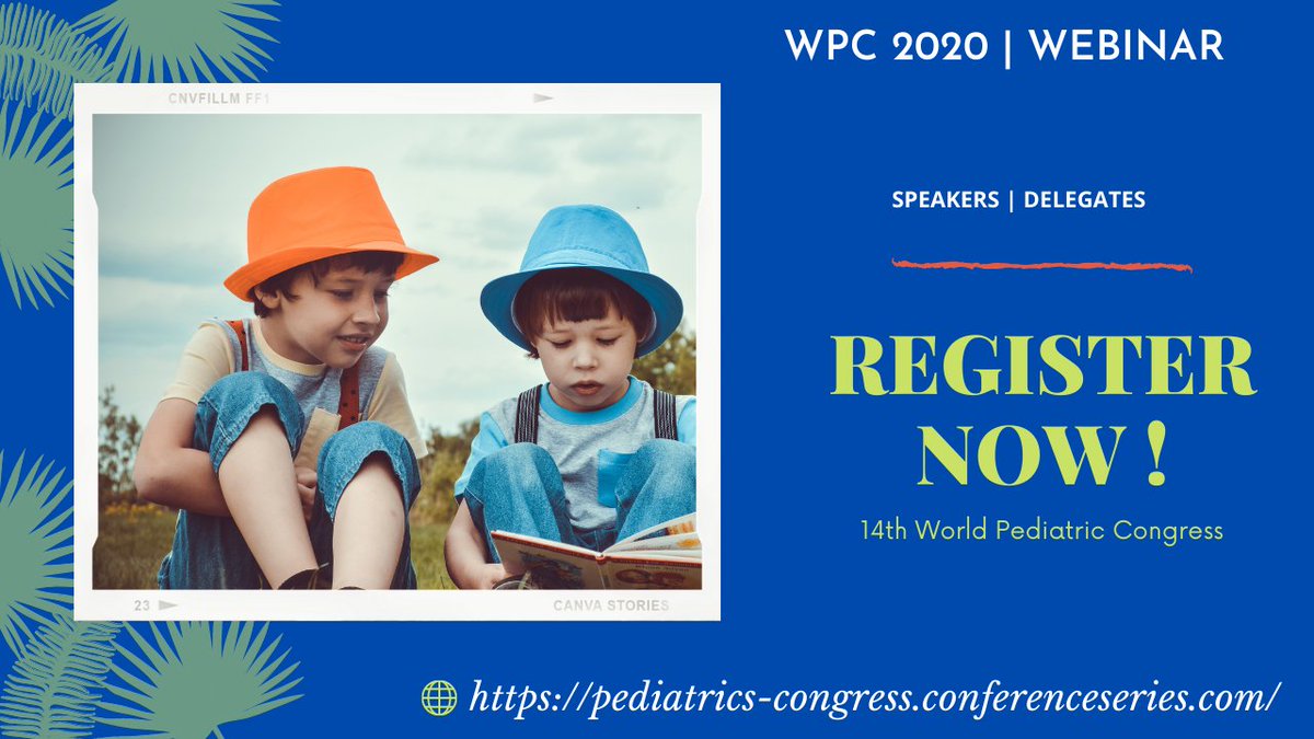 WPC_2020's tweet image. @WPC_2020 welcomes all the #pediatricians #nurses #nursing &amp;amp; #healthcare professionals to #joinus at #Webinar #submit #researchpaper #delegate #youngprofessionals #speakers #researchers 
#Whatsapp: +447723584377