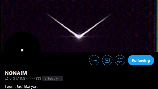 i replied to the latest video with that image, and sure enough...