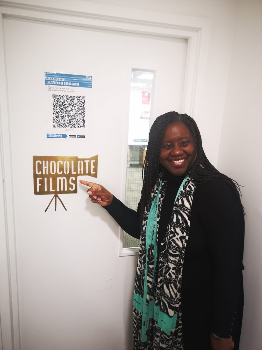 I went to meet with  @Chocolate Films  #SmallBizSatUK – They create video content for museums and art galleries and as a social enterprise they outreach to young people and disadvantaged adults to offer creative digital workshops in media.