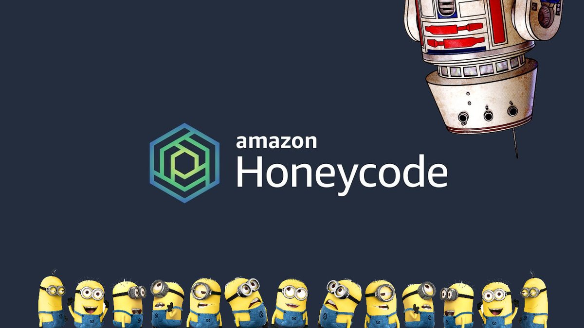 DetlefBurkhardt's tweet image. Bringing #NoCode and #AWS together you have to spell #HoneyCode. Integrates #zapier, excel, aws services, #AppFlow & more with a spectacular free tier. Definitely one of my next discoveries.
.
\__
#awsreinvent #awsreinvent2020 #100DaysOfCode #100DaysOfNoCode #indiegamedev #html