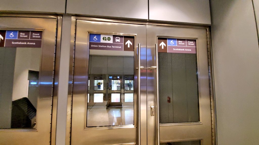 South entrance from beside Union Station and Scotiabank Arena and the Lake Shore Blvd w entrance.  @Metrolinx blog post here with details and a map on how to access:  https://blog.metrolinx.com/2020/11/30/customer-walkthrough-guide-how-to-find-your-way-around-torontos-new-union-station-bus-terminal/