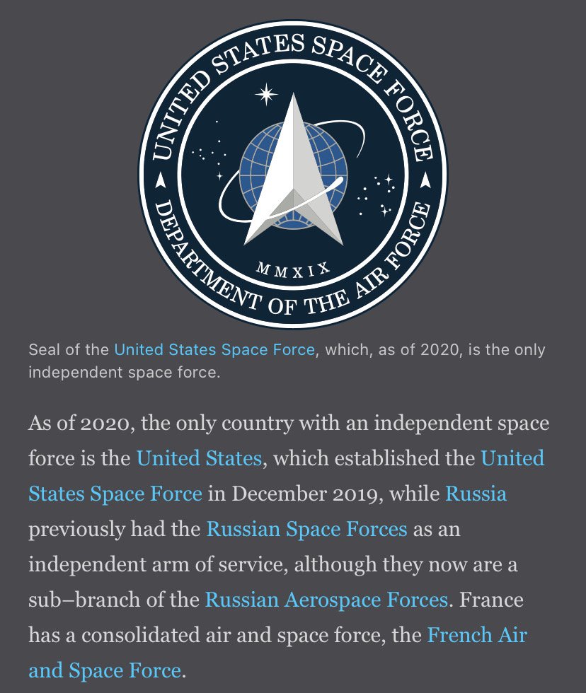 13/ What does FREED mean anyway? Is it what the Space Station Freedom was intended to be prior to evolving to ISS? I wonder what Space Force's first mission will involve