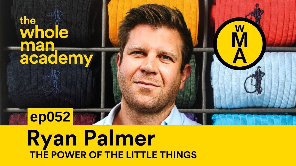 Lastest pod out <a href="/LondonSockCo/">London Sock Company</a> co-founder Ryan Palmer - Tune in to learn about:
The entrepreneurial mindset
Why the little things can make a big difference
Catching the eye of Mr. David Gandy
How to collaborate
Business and mentorship
#wholemanacademy
buff.ly/36CYiOG
