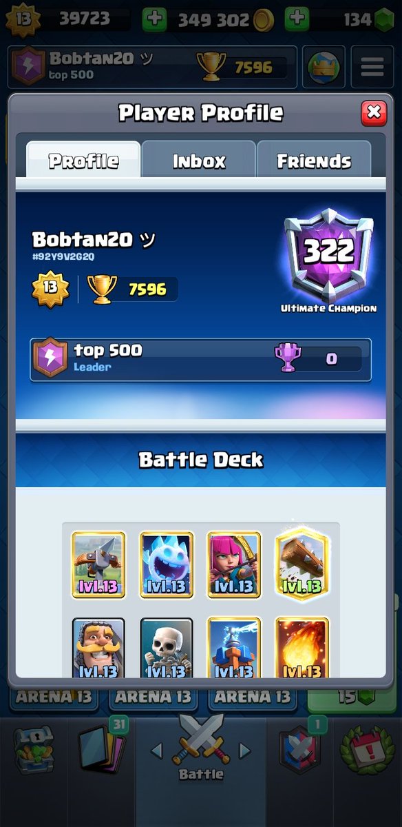 Bobtan_20's tweet photo. Done for the season😁 Accidentally soaked 1 rg shot costing me 40+ cups for 7600😭 Now we pray this is enough for top 500🙏 Until xbow makes a comeback, xbowgod out✌😊 https://t.co/OhrJ4KOZS2