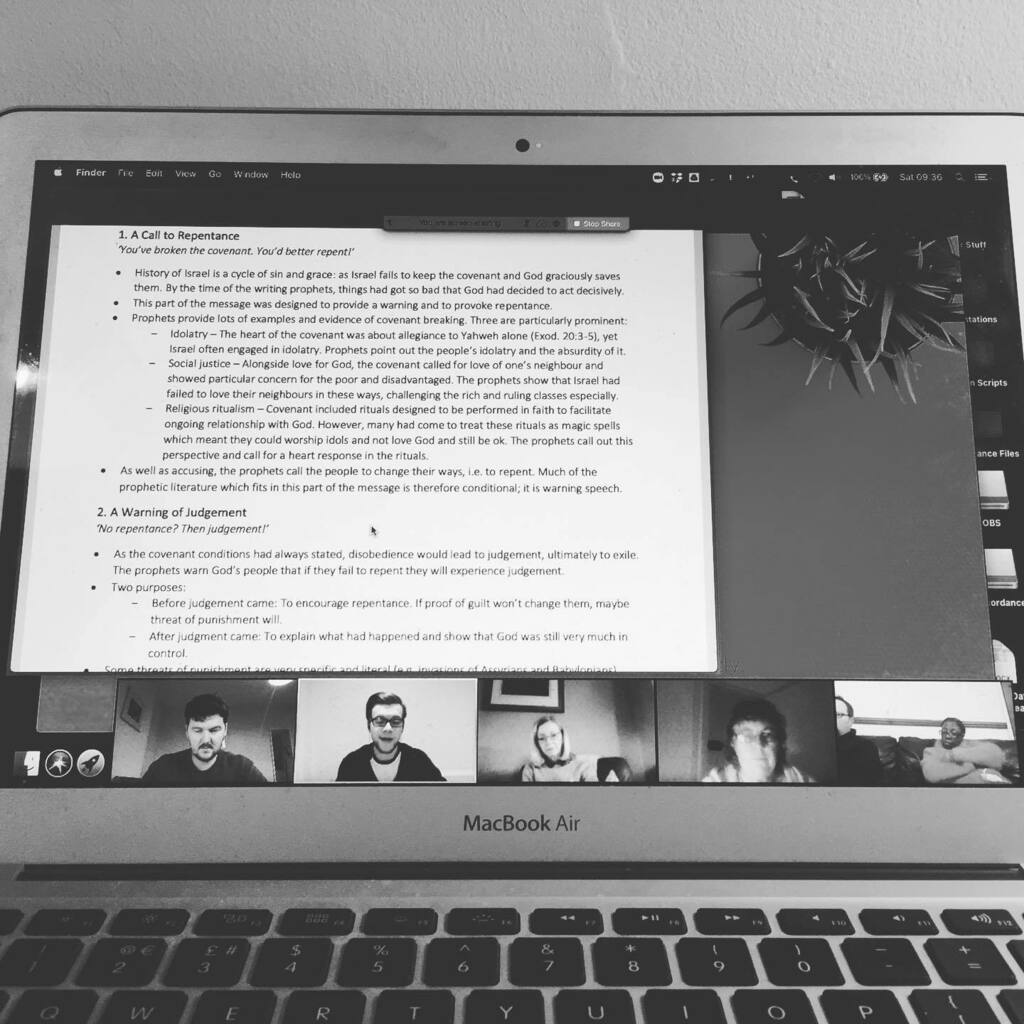 Great having Andrew Bunt with us at School of Theology this morning. instagr.am/p/CIaVH-PrPH8/