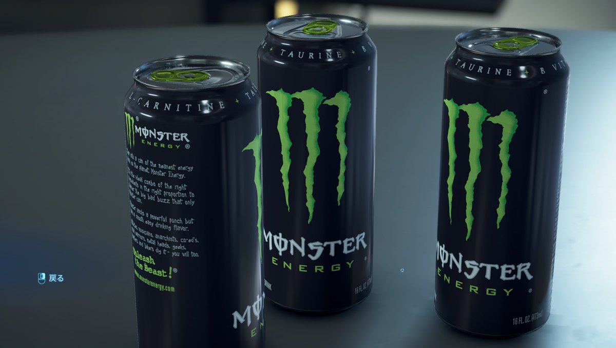 DManzou's tweet photo. #DeathStranding 
#MonsterEnergy https://t.co/epYzaBzgyd