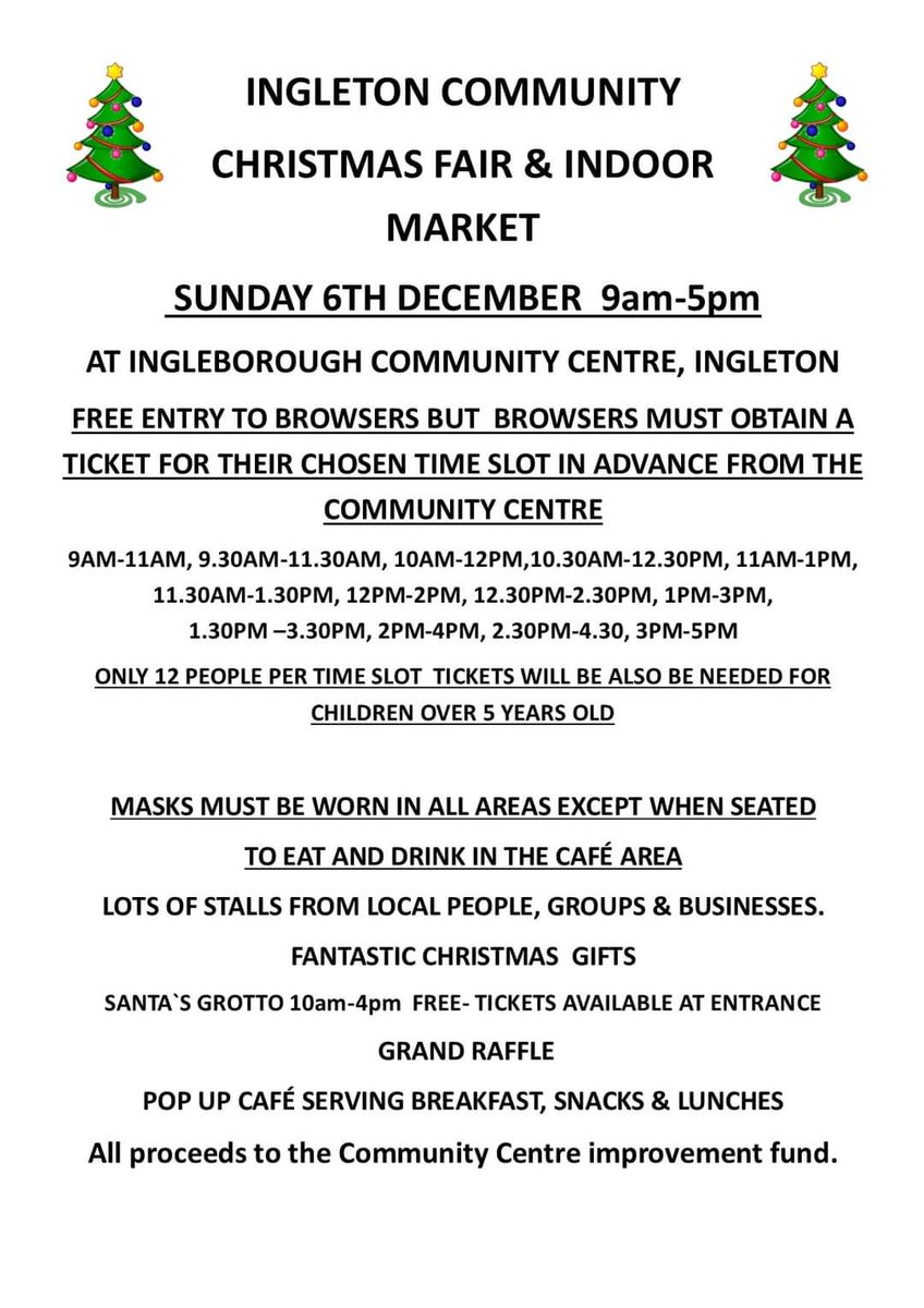 IngletonGala's tweet photo. Have you booked your tickets? https://t.co/dj6m8saVRF