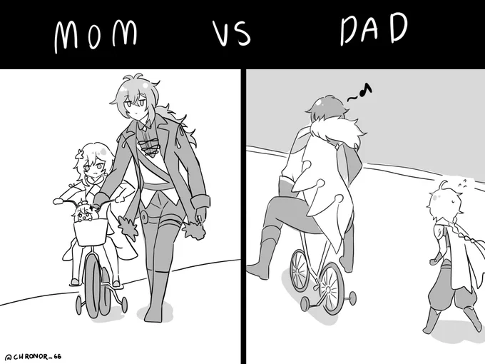 MOM vs DAD
#genshinimpact #原神 