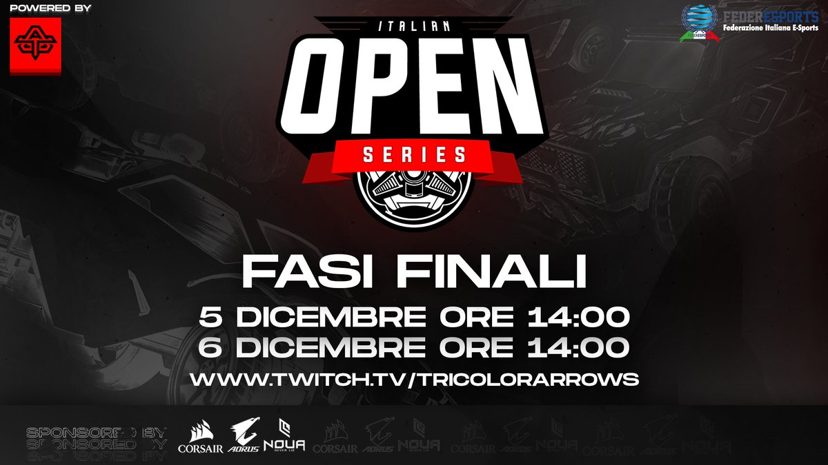 OpenSeriesRL's tweet photo. E' giunto il momento tanto atteso: oggi e domani, a partire dalle 14:00, si disputeranno le finali dell'Italian Open Series! Nella giornata di oggi assisteremo allo svolgimento della prima parte del bracket e, domani, le acclamate finali!

#OverTheSky https://t.co/igTU6ipcBJ