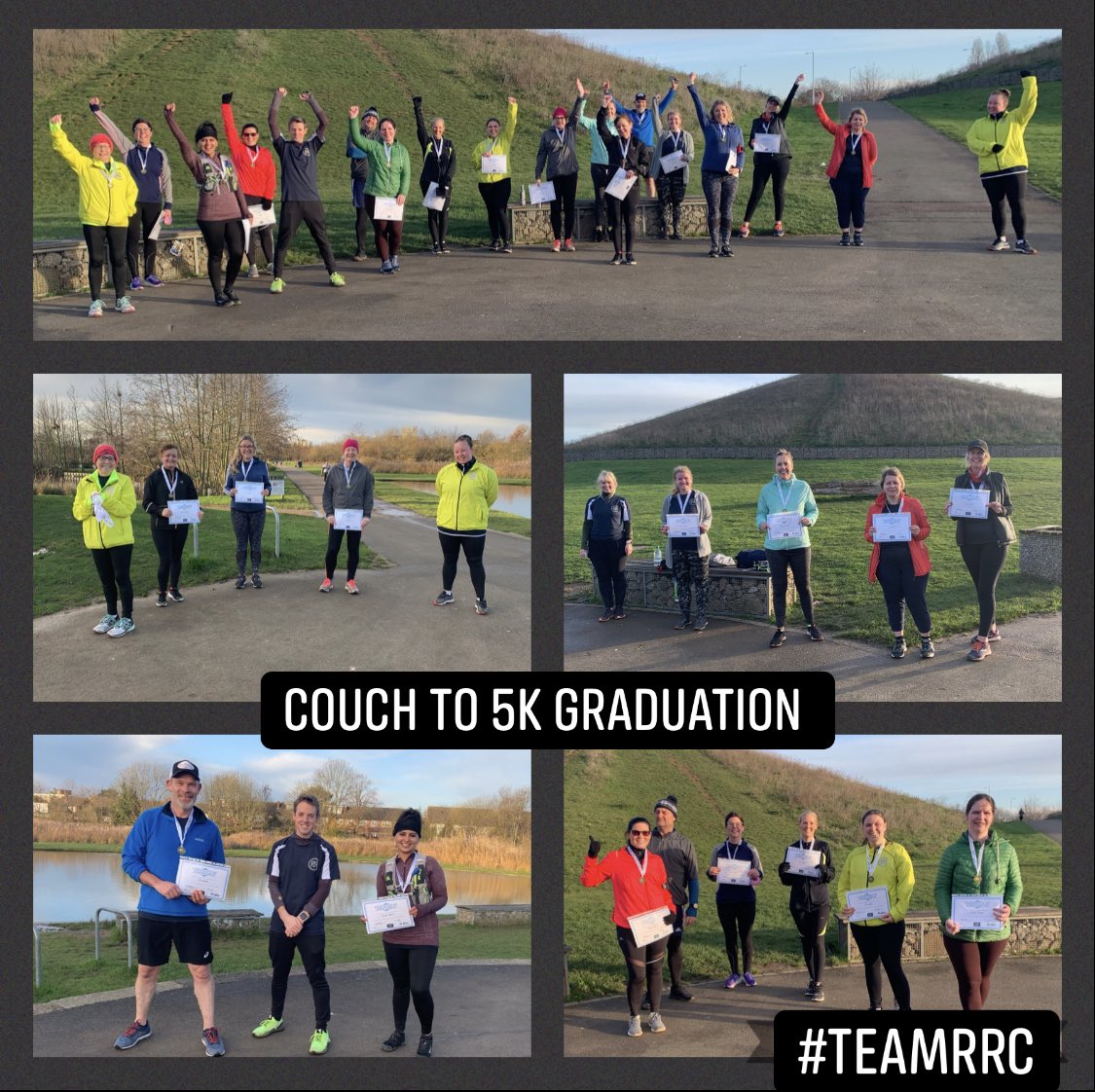 ruisliprc's tweet photo. We couldn’t be more prouder! Our September #Couchto5K group graduated this morning at Northala Fields and it was a blast!
#TeamRRC have loved this #RunningJourney from start to finish and we couldn’t have done it without our awesome volunteers 🙏🏻

‘Congratulations’ 🏅🙌🏻👏🏻

#C25K https://t.co/B6sOThrzxD