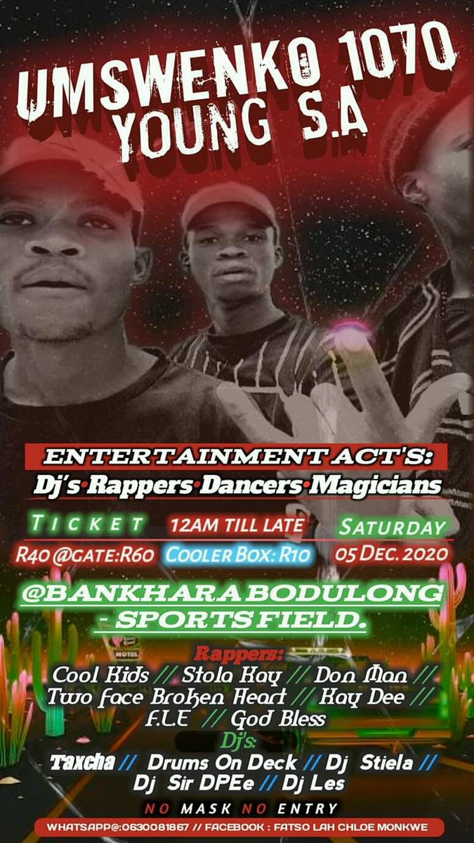FLE3ForAll's tweet photo. UMSWENKO 1070 Tonight.🚀🚀
Wear your Masks, Sanitize &amp; Come in Numbers Y'all https://t.co/VsGJ70wxaW