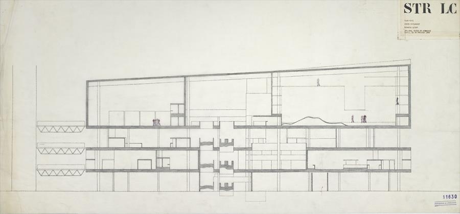 RevistaVolum's tweet photo. #DissabtesUnbuilt
Palau de Congressos a Estrasburg. Le Corbusier. 1964

L'edifici, una caixa de formigó vist, disposa d'uns espais interiors d'una fluïdesa extraordinària i un recorregut sinuós ascendent a través de rampes que culmina a la coberta. https://t.co/CEPDMrRj6G