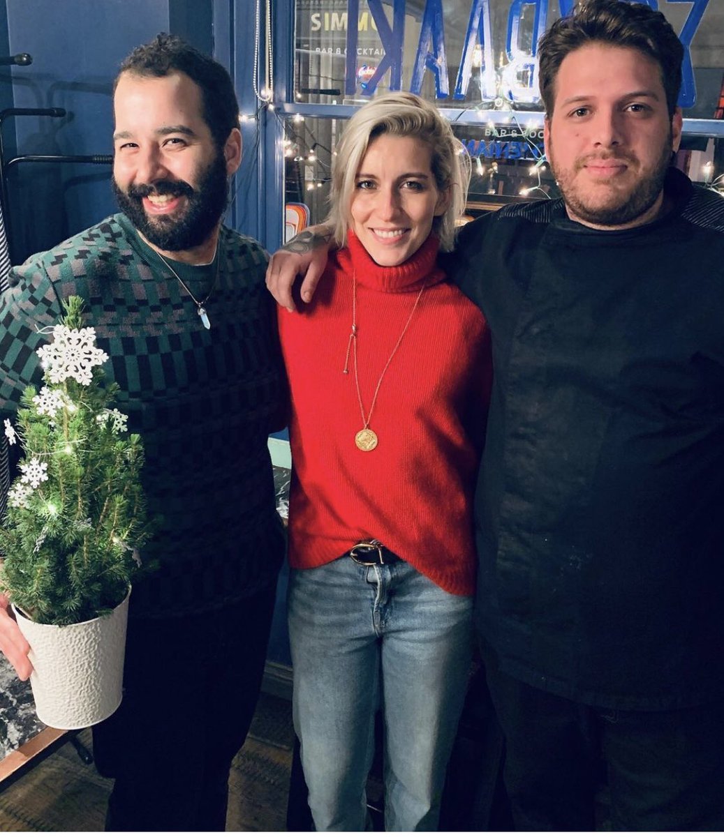 Soooo good to be back this week. Thank you everyone for your continued support #soho #supportrestaurants #eatgreek