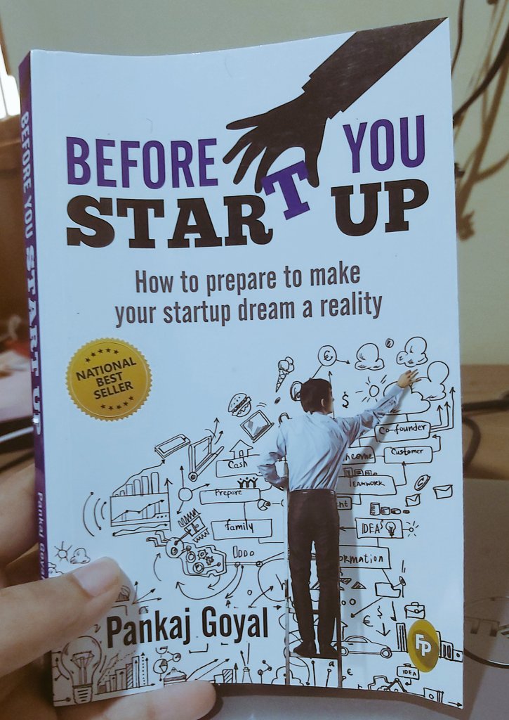 prajsid6's tweet photo. Before you startup!
Book written by @pango
This book says " We need to be aware of rare things "
#startupthings https://t.co/PWVHDTqkdt