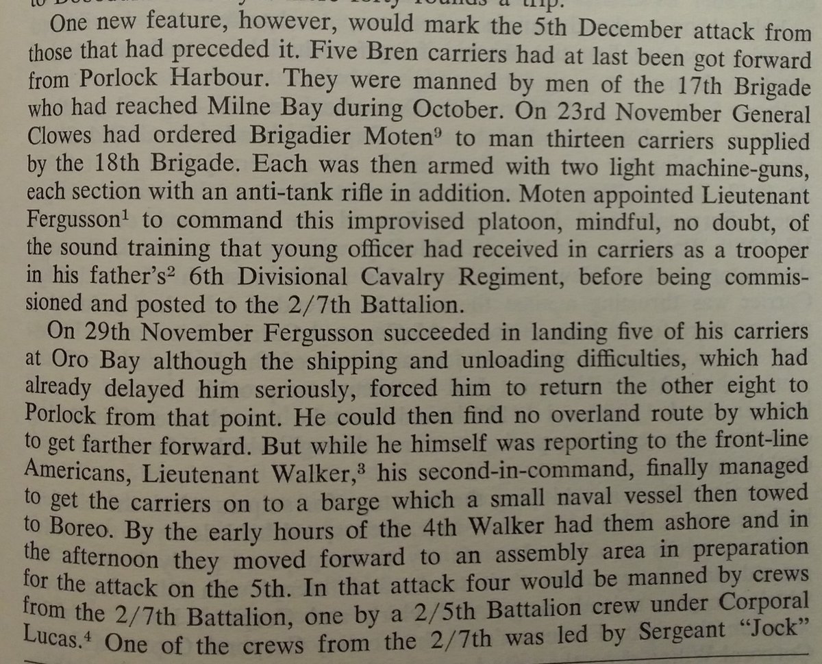 Couched in the restrained language of the OH, but reading between the lines it speaks volumes of both the desperate situation the US 32nd Div was in & the AMF's willingness to accede to US requests.  @robert_lyman  @olly2518  @MoseleyMAJ  @madeofstone71  @East_Approaches  @vickersmg