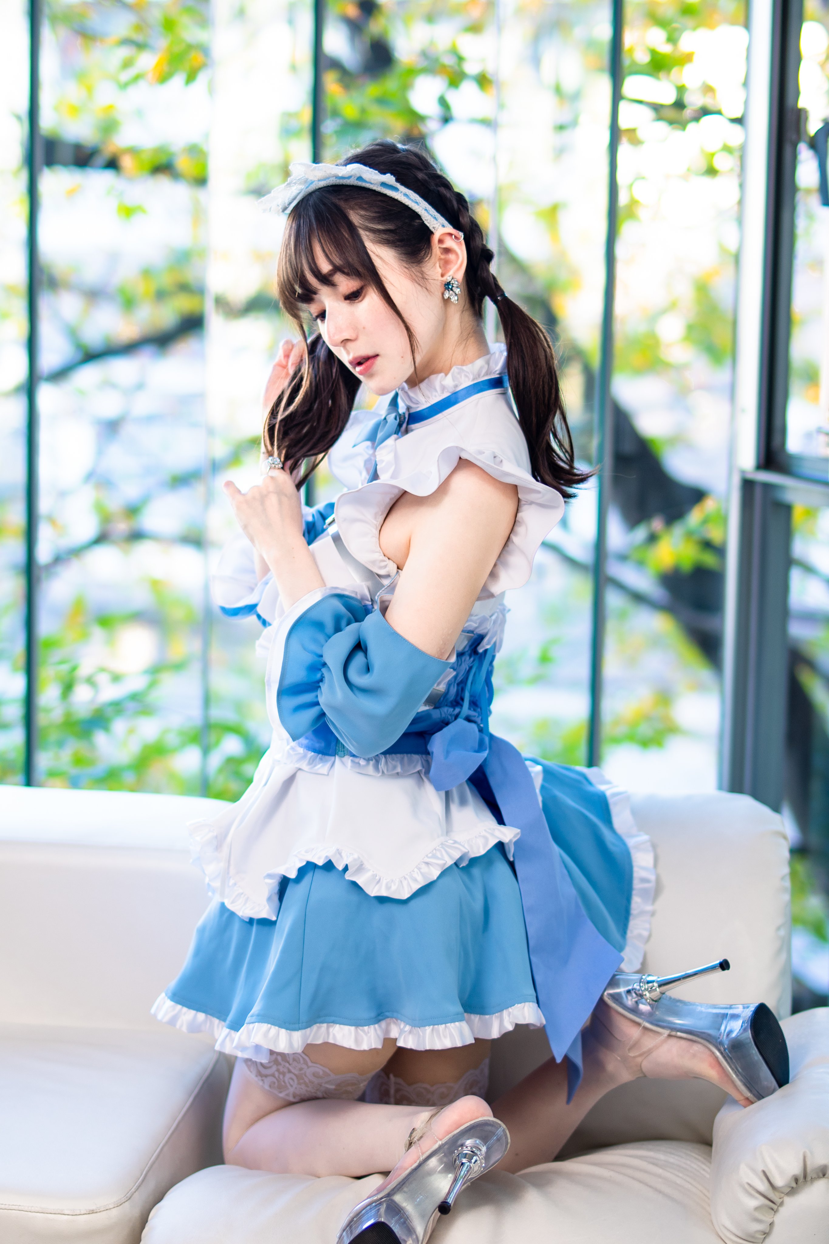 感謝価格】 BLUE EGG 制服 メイド服 pharfaite コスプレ - abacus-rh.com