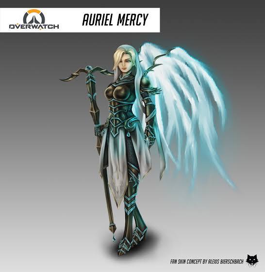 knghtlight's tweet photo. #mercy #fanart @alexisbierschbach @PlayOverwatch honestly you should start commissions for some of the art out there way better then what you guys dish out half the time! #mercy4life #overwatch #support https://t.co/nBcrGLM1kU