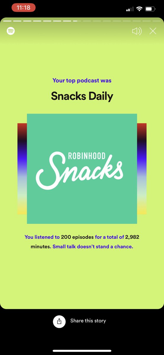 ScottFerreira's tweet photo. @RobinhoodSnacks - Can’t say I’m surprised... #Snacker4Life https://t.co/ivYEATfDOX