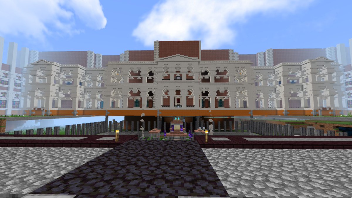 CallumsRealm's tweet photo. I have made a little more progress on my Sandmeyer Manor which I should call it Sandmeyer Palace now with how large it is. 

@TheTansFriend02 https://t.co/PLxS6wBeok