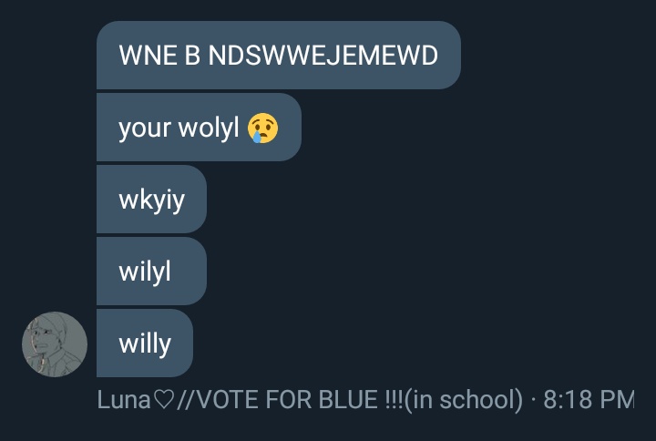 its been 5 hours ago since kaii responded..rmember this? 