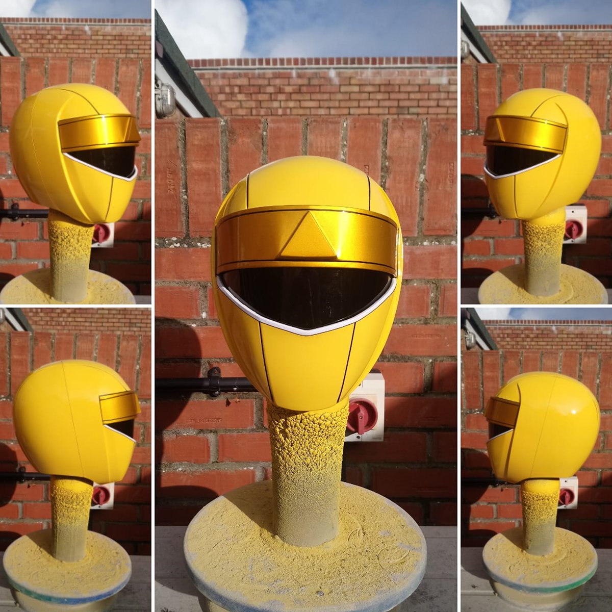 PR Helmets UK ( https://www.facebook.com/prhelmetsuk&nbsp;)*UK cosplay maker for PR Helmets*As of right now, their commissions are closed, but they do make some pretty good helmets. Prices start around 200 USD. #PowerRangers