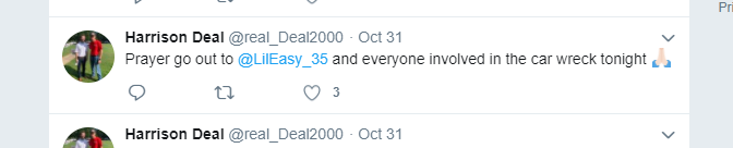 . @JuliansRum There's one archive of Harrison Deal's Twitter available, from November of 2020.. there's some sort of eerie stuff on there. https://web.archive.org/web/20201102200734/https://twitter.com/real_Deal2000