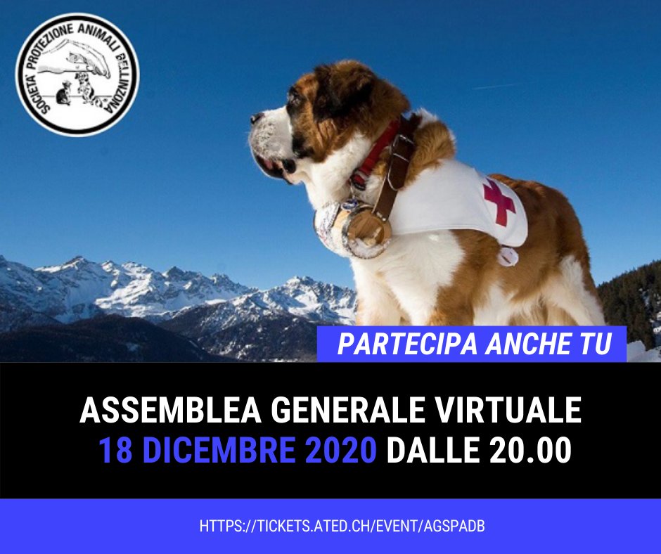 Siamo felici di supportare la Società Protezione Animali Bellinzona nell'organizzazione della loro assemblea generale ordinaria.
<a href="/atedIctTicino/">ated</a> è sempre a fianco delle attività del territorio nel loro percorso di digital innovation.

➡️ ated.ch/organizzare_ev…