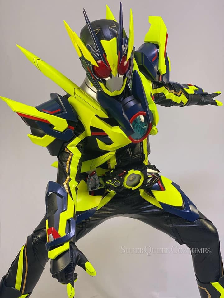 Super Queen Armour Costumes Studio ( https://www.facebook.com/SQcostumes/&nbsp;)* High-quality cosplay maker from China*With Kamen Rider suits, all of their suits are vacuum formed*Helmets (and props like a full-length Kamen Rider Saber sword) are around $300 #KamenRider  #仮面ライダー